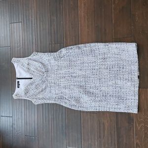 Lafayette 148 New York lavender tweed shift dress 2